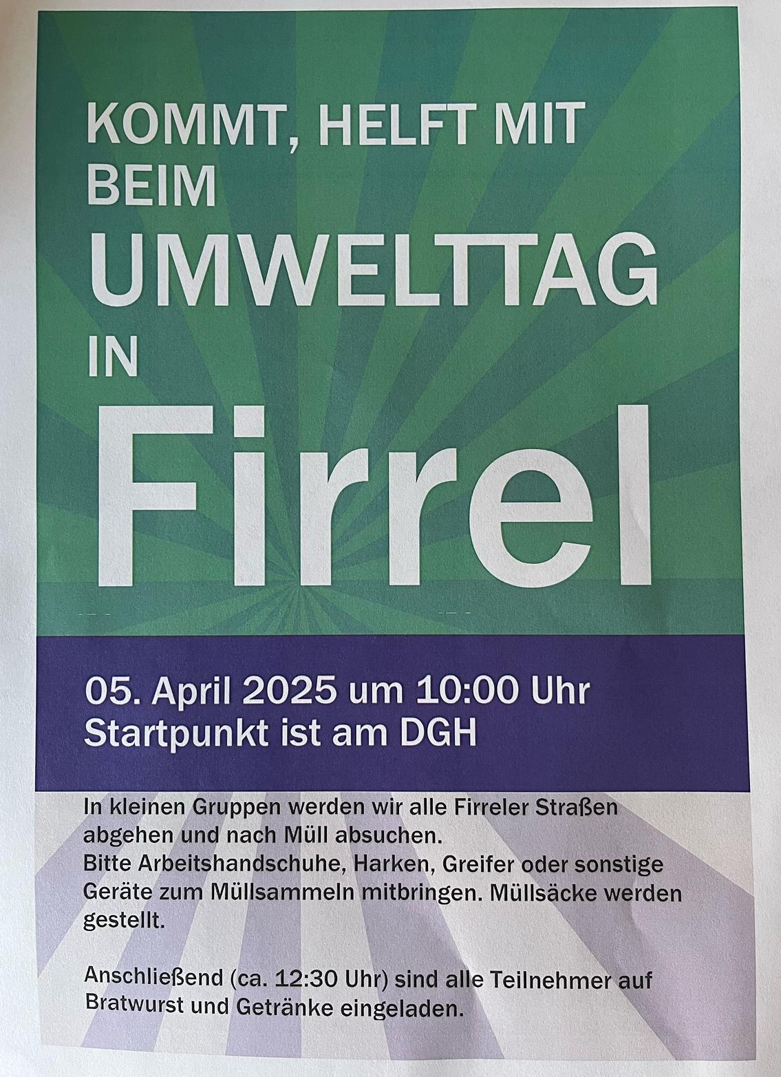Umwelttag 2025
